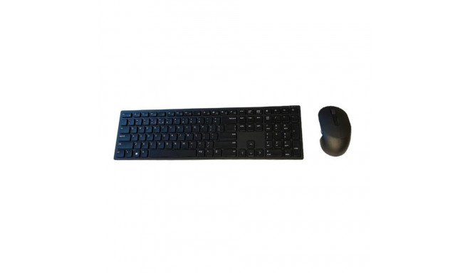 Dell Pro Keyboard and Mouse (RTL BOX)  KM5221W Wireless  Batteries included  EN/LT  Black