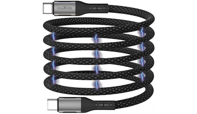 Maxlife MXUC-11 Type C / Type C Magnetic cable 1m