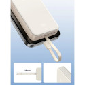 Ugreen PB505 Powerbank 20000mAh 22.5W USB-C USB-A Built-in USB-C Cable - White