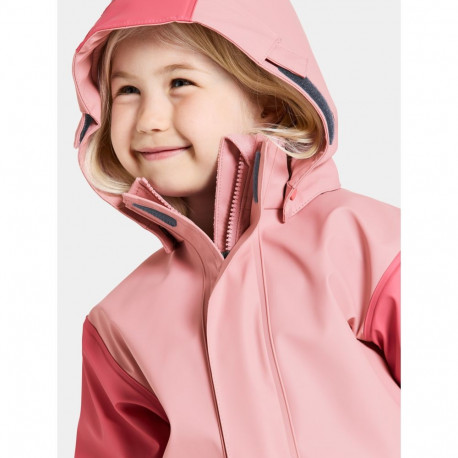 Vihmariiete komplekt Didriksons Boardman Kids Set 11 heleroosa - 100