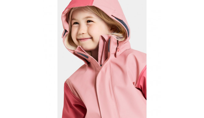 Vihmariiete komplekt Didriksons Boardman Kids Set 11 heleroosa - 100