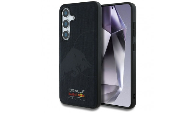 RED BULL futerał do SAMSUNG S25 Ultra RBHMS25L24PUBUFV (Magnetic Meshed PU W/ Debossed Bull) navy