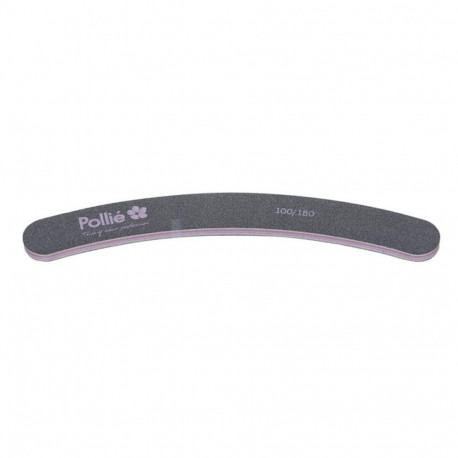 Pollie küüneviil 100/180 19x178mm kaarjas kotiga 1tk, must