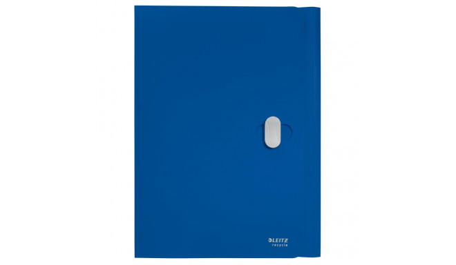 3 Flap Folder Leitz Recycle A4 PP Blue