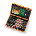 Derwent Academy Colour.WoodenGift Box/35