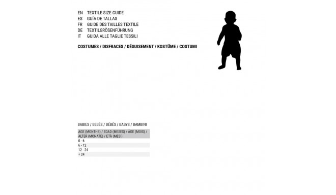 Costume for Babies Wizard
