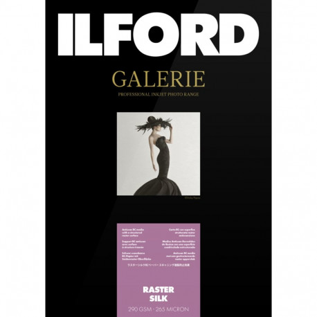 ILFORD fotopaber Galerie Raster Silk 290g 13x18cm 100 lehte