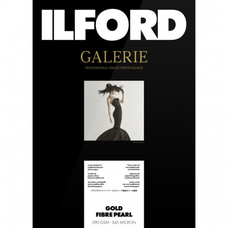 Ilford fotopaber Galerie Gold Fibre Pearl 290g A2 50lehte