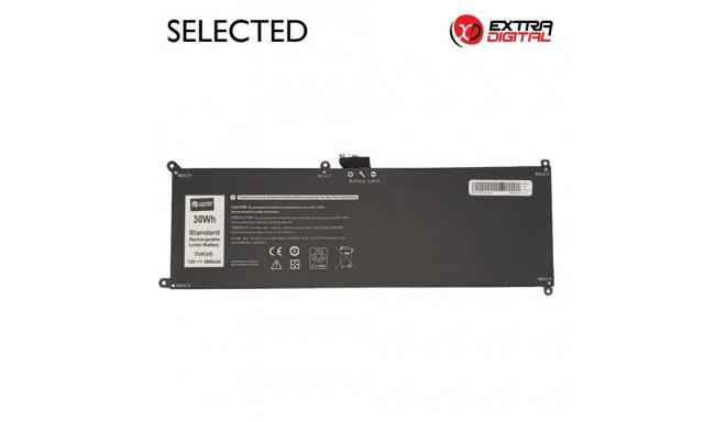 Notebook Battery DELL 7VKV9, 3900mAh, Extra Digital Selected