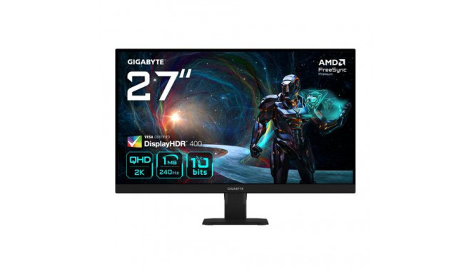 GIGABYTE GS27QXA 27&quot; QHD Gaming Monitor - 2560 x 1440, 240Hz, 1ms, 350 cd/m², AMD FreeSync 