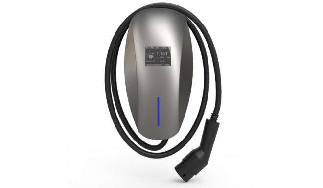 Electric Car Charging Station, Type 2, 22kW, 32A, 3-phase, 5m