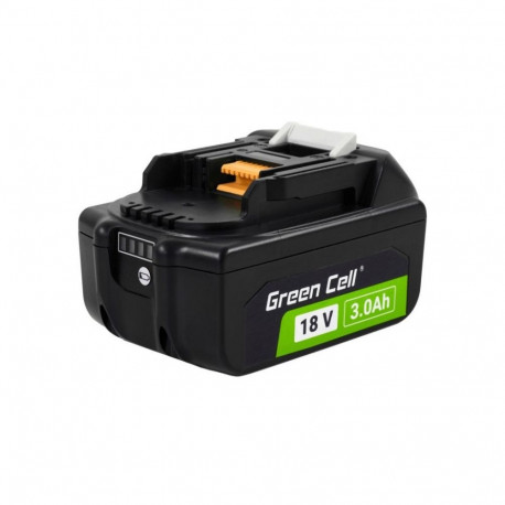 Green Cell aku BL1830 Makita LXT tööriistadele 18V 3Ah taaslaetav asendus