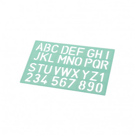 Linex 8530 lettering template