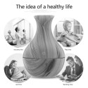 IVY D2 3-in-1 Aroomi Difuusor - Niisutaja - 1.5W Öö Atmosfääri USB Lamp 11cm / 300ml Kivi Puit