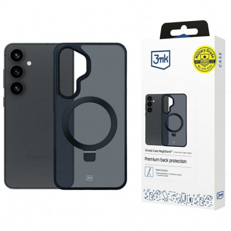 3MK Smoke Case Mag&Stand for Samsung Galaxy S25+