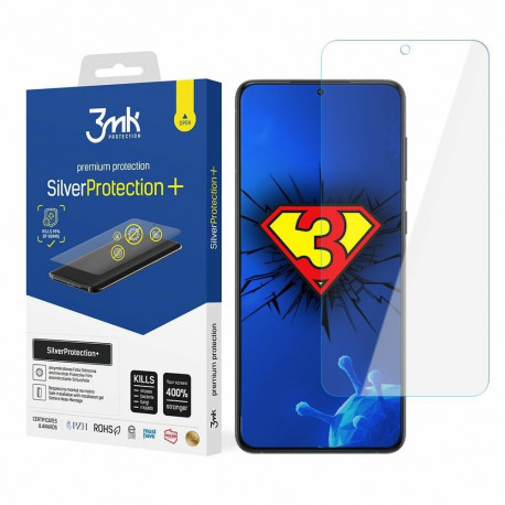 3MK Silver Protect+ Sam S23 S911Antimicrobial film mounted wet