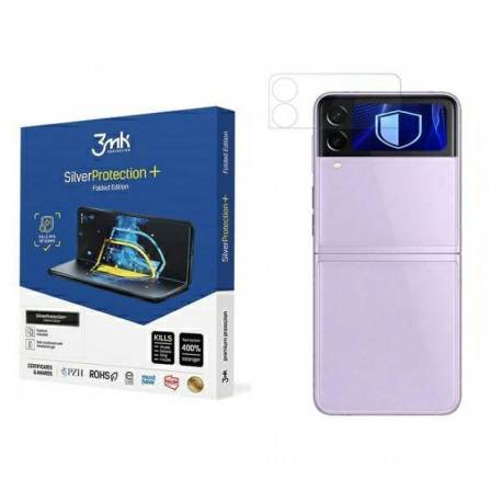 3MK Silver Protect+ Sam Z Flip 3 5G Wet-Install Antimicrobial Film