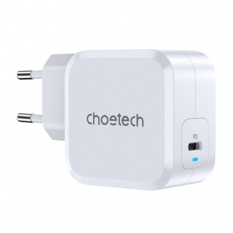 PD8007 USB-C PD45W power charger Choetech EU (white)