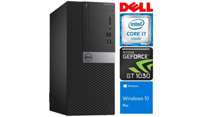 DELL 5050 MT i7-7700 32GB 1TB SSD M.2 NVME+1TB GT1030 2GB WIN10Pro