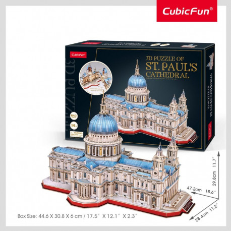 CUBICFUN 3D pusle St. Pauluse katedraal