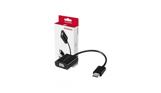 AXAGON RVH-VGN, HDMI - VGA üleminekuadapter, 0.15 m