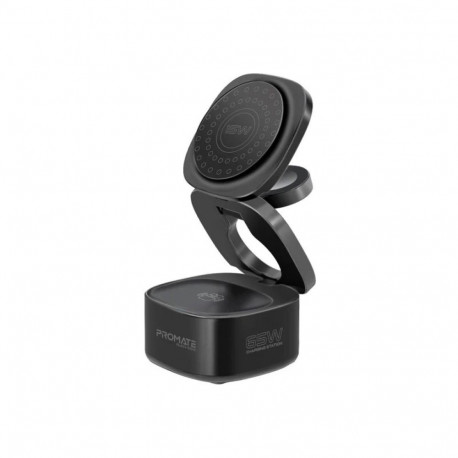 Promate Rubix-65W 4-in-1 GaNFast™ Foldable Wireless charging station