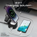 Promate Rubix-65W 4-in-1 GaNFast™ Foldable Wireless charging station