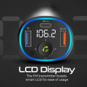 Promate PowerTune-38W Bluetooth 5.1 FM Transmitter QC3.0 / PD20W / QC3.0 / Hands-free