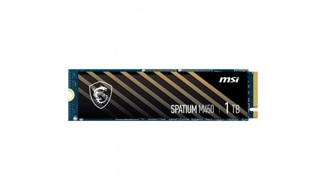 MSI Spatium M450 V1 1TB M.2 2280 PCI-E x4 Gen4 NVMe SSD (S78-440L0M0-P83)