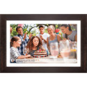 Denver PFF-1543 15.6'' digital photo frame dark wood