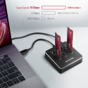 Axagon ADSA-M2C NVMe SSD dokkimisjaam Dual