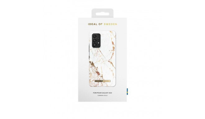 iDeal of Sweden Printed Case Galaxy A53 5G Cararra Gold