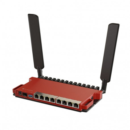 MikroTik L009 | Wi-Fi Router | L009UiGS-2HaxD-IN, 2,4GHz, AX600 Wi-Fi6, 8x RJ45 1000Mb/s, 1x 2.5Gb/s