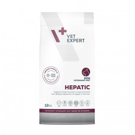 VETEXPERT Veterinary Diet Hepatic Dog - dry dog food - 12kg