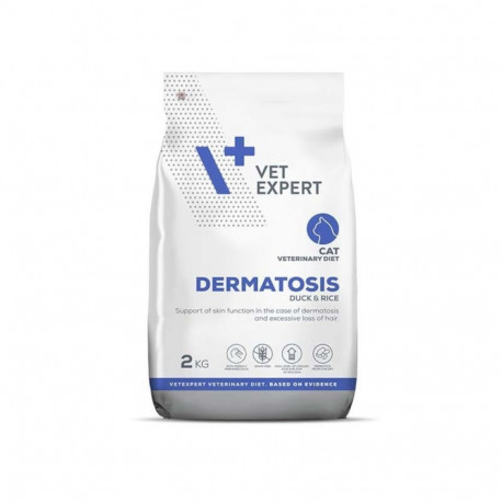 Vet Expert Veterinary Diet Dermatosis kass part ja riis – kuiv kassitoit – 2 kg
