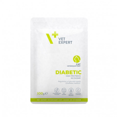 Vetexpert kasside märgtoit Veterinary Diet Diabetic 100g