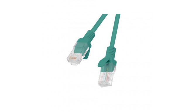 PATCHCORD KAT.6 UTP 0.5M roheline FLUKE PASSED LANBERG 10-PACK