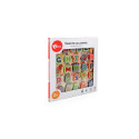 bo. Educational wooden puzzle "Alphabet and animals" (In Estonian lang.)