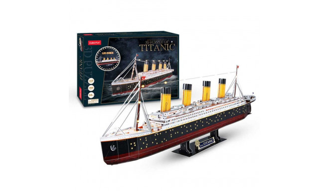 CUBICFUN 3D puzzle 3D puzzle Titanic with LED