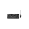 Renkforce RF-KMC-712 keyboard Mouse included Home USB QWERTZ Swiss Black