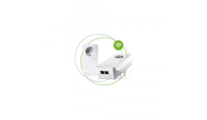 Devolo Magic 2 WiFi next Starter Kit 2400 Mbit/s Ethernet LAN Wi-Fi White 2 pc(s)