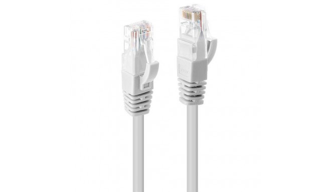 Lindy 0.5m CAT6 U/UTP Network Cable, White