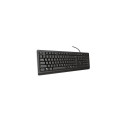 Trust TK-150 keyboard Office USB QWERTZ German Black