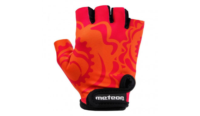 Rękawiczki rowerowe Meteor Big Flower JR 24181-24182-24183 S