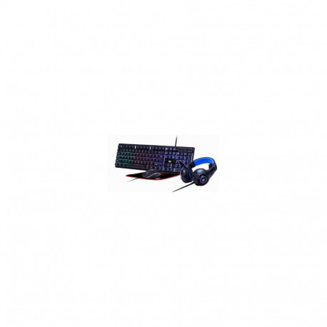 Gembird 4-in-1 Backlight Ghost Kit Keyboard + Headphones + Mouse + Mouse Pad