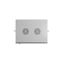 RACK CABINET 19" WALL-MOUNT 12U/600X450 WITH PERFORATED DOOR GREY LANBERG (FLAT PACK)