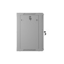 RACK CABINET 19" WALL-MOUNT 12U/600X450 WITH PERFORATED DOOR GREY LANBERG (FLAT PACK)