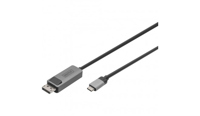 Digitus Bi-directional Adapter Cable | DB-300334-010-S | USB-C to DisplayPort