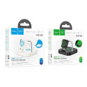 HOCO wireless charger 3in1 compatible with Apple Watch 3A 5W CQ16A black
