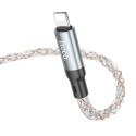 HOCO cable USB A to Lightning 2,4A U112 1 m gray